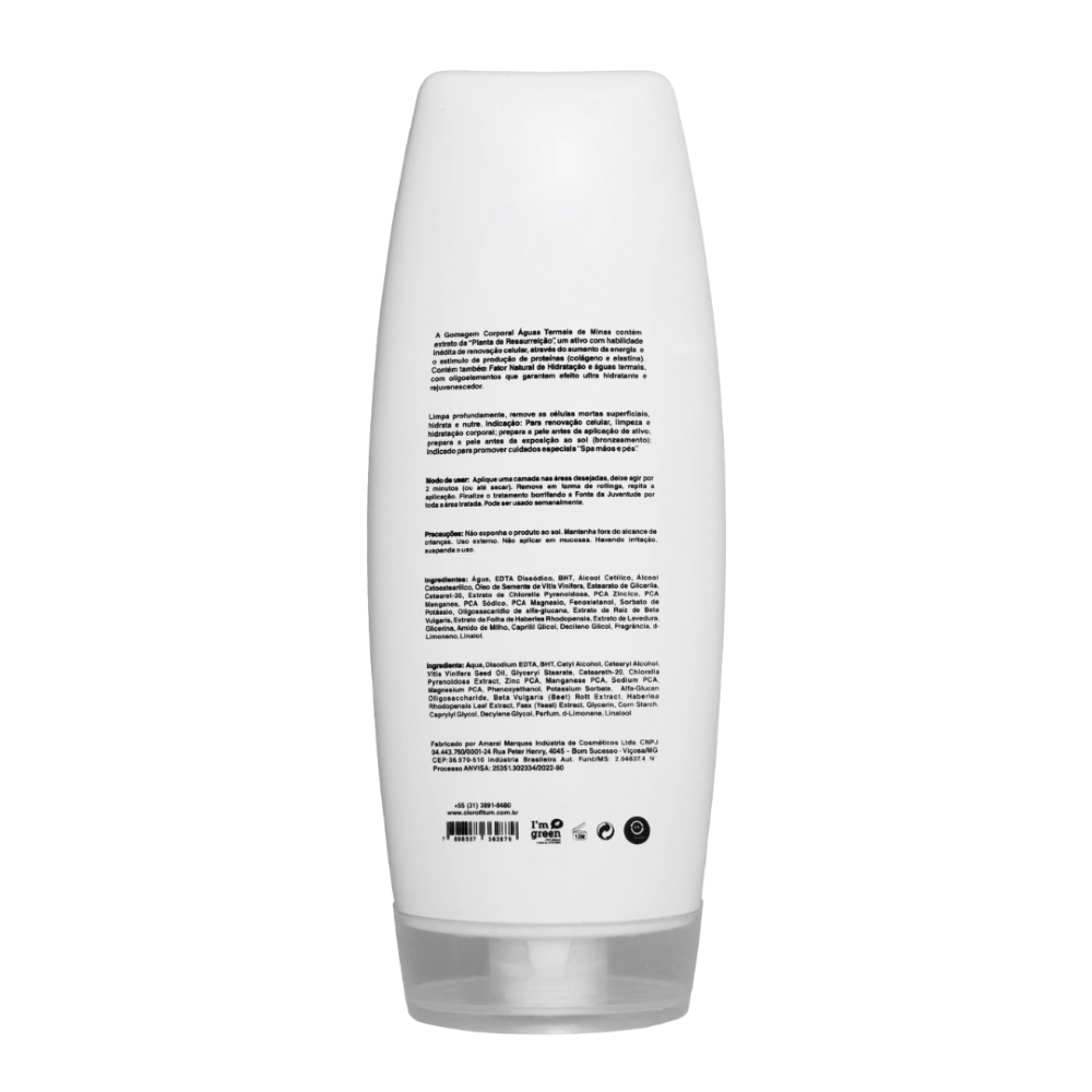 Gomagem Corporal Águas Termais de Minas 210 g