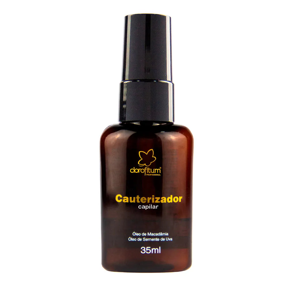 Cauterizador Capilar Óleo de Macadâmia de Óleo de Semente de Uva (35ml)