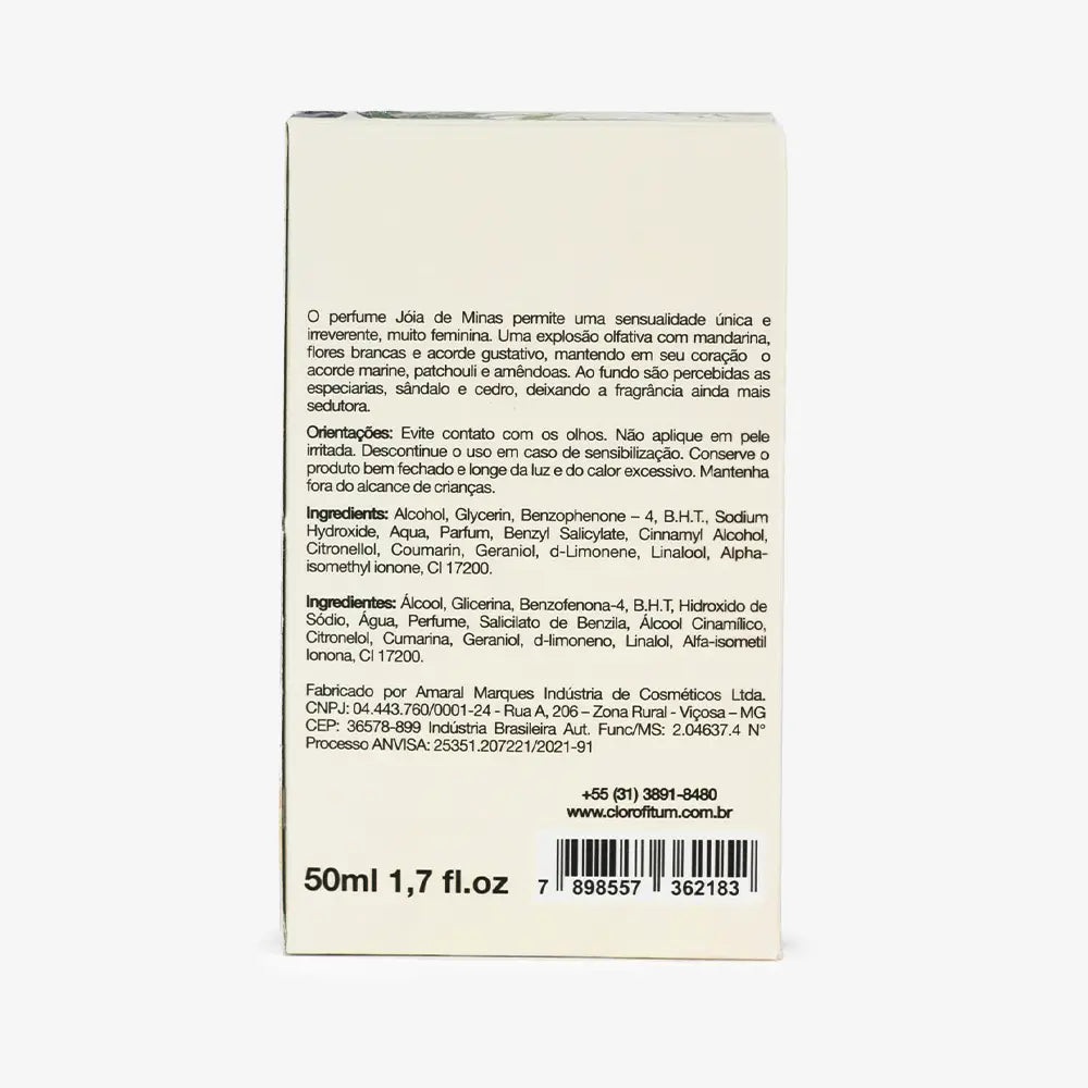Perfume Joia de Minas 50ml