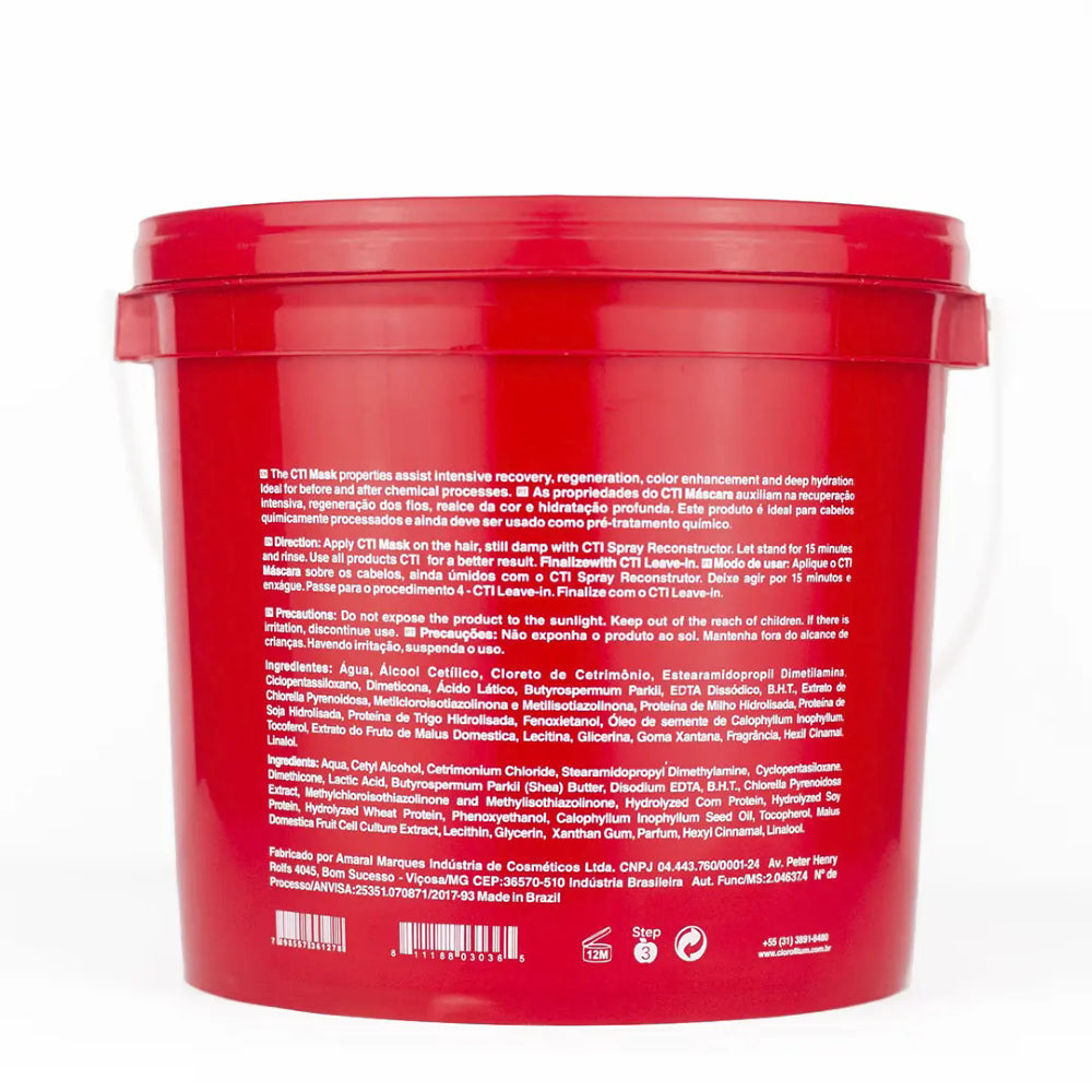 CTI Pré e Pós Química Revitalizador Mask 2,2kg