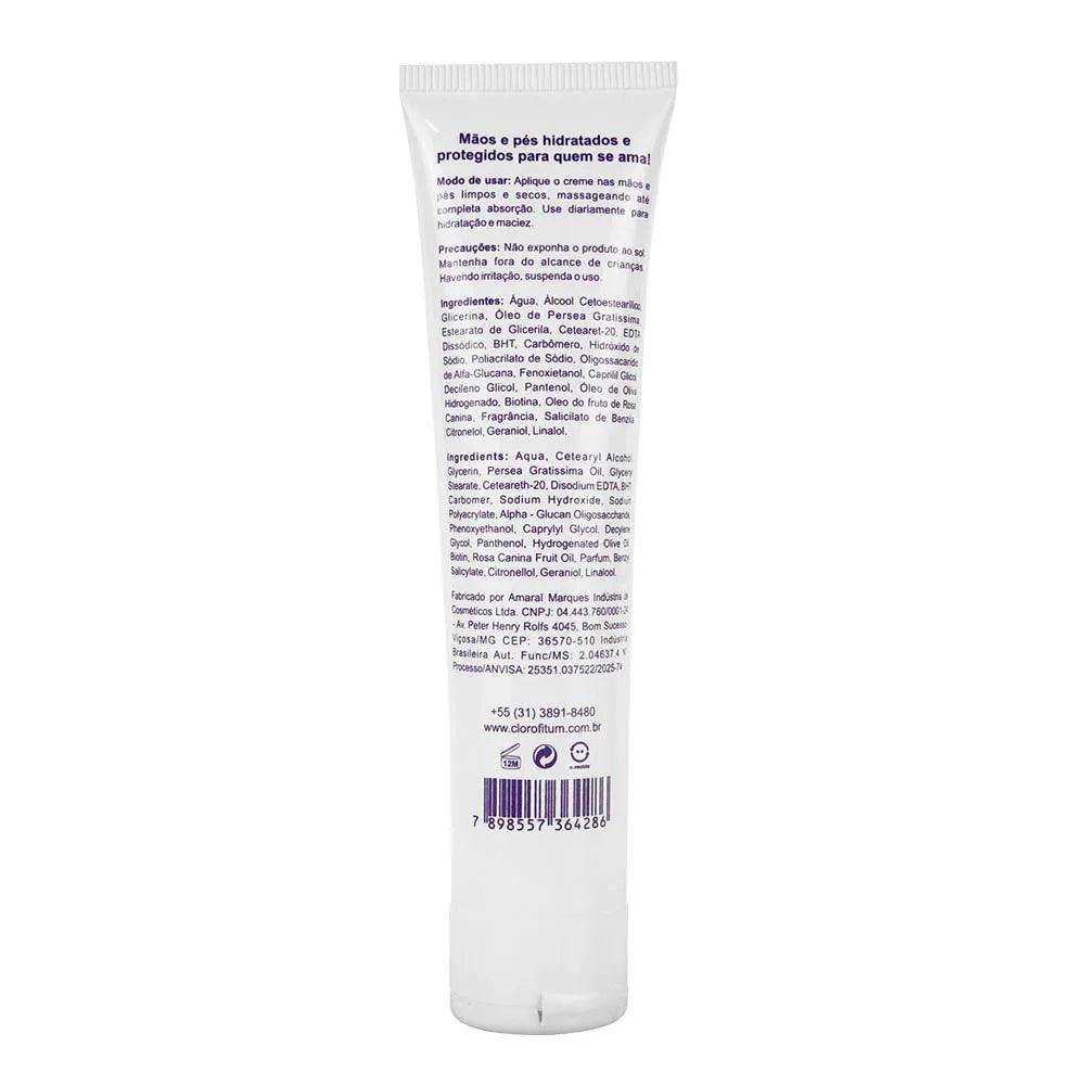 Eu Me Quero Creme Desodorante Para Mãos e Pés 85g