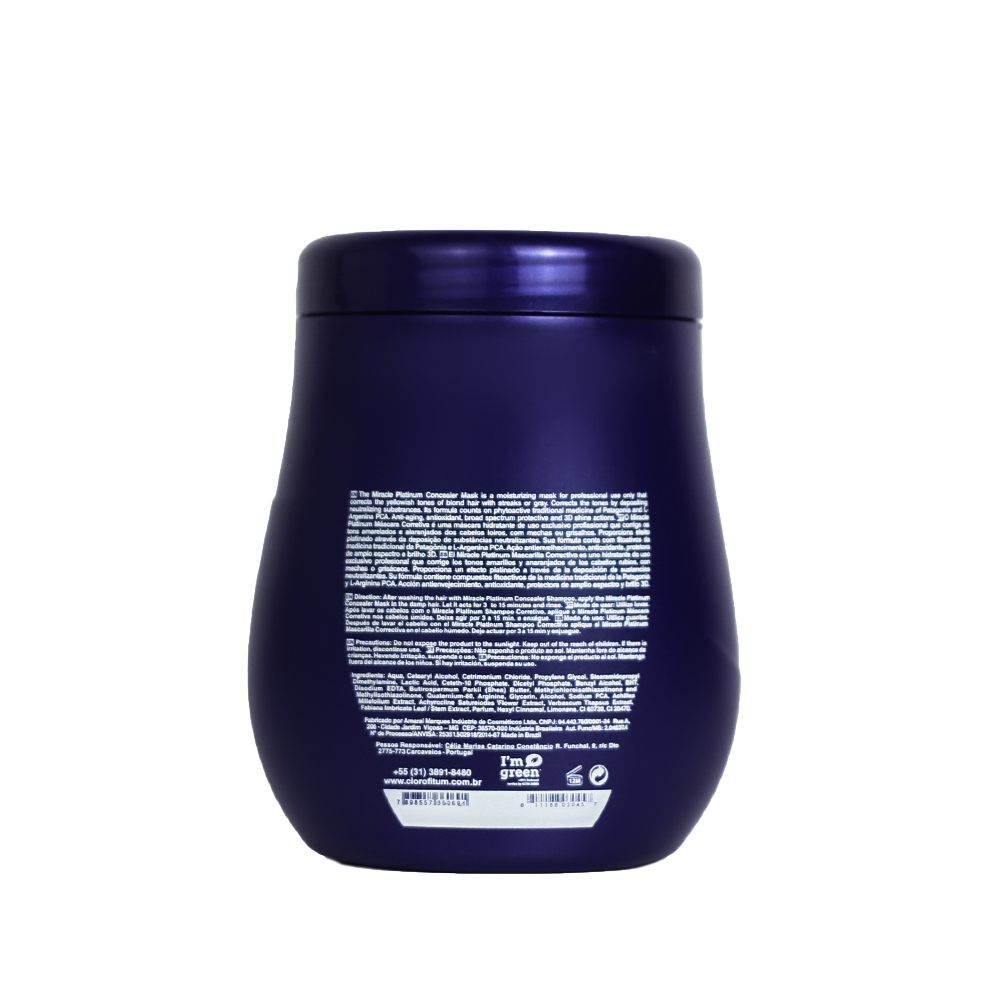Miracle Platinum Restaurador Corretivo 500g